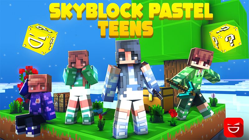 Skyblock Pastel Teens
