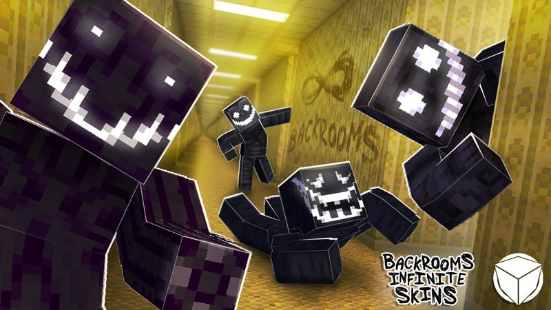 Backrooms Infinite Skins on the Minecraft Marketplace by Logdotzip