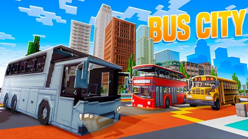 Bus City on the Minecraft Marketplace by Withercore Bus City on the Minecraft Marketplace by Withercore