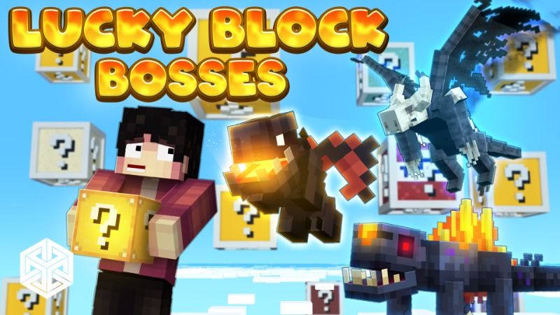 Lucky Block Bosses on the Minecraft Marketplace by Yeggs