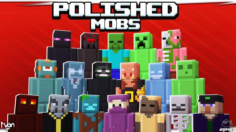 Polished Mobs on the Minecraft Marketplace by DigiPort Polished Mobs on the Minecraft Marketplace by DigiPort