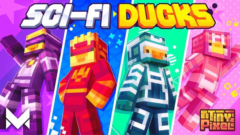 Scifi Ducks on the Minecraft Marketplace by MerakiBT Scifi Ducks on the Minecraft Marketplace by MerakiBT