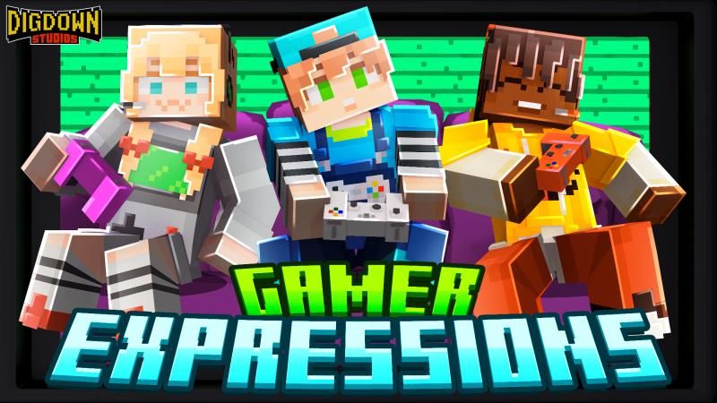 Gamer Expressions on the Minecraft Marketplace by Dig Down Studios