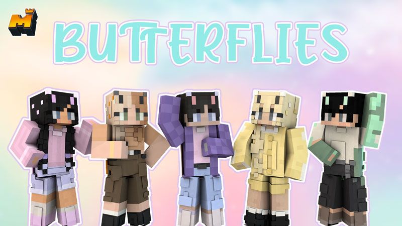 Butterflies on the Minecraft Marketplace by Mineplex