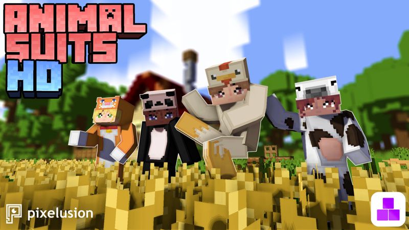 Animal Suits HD on the Minecraft Marketplace by Pixelusion