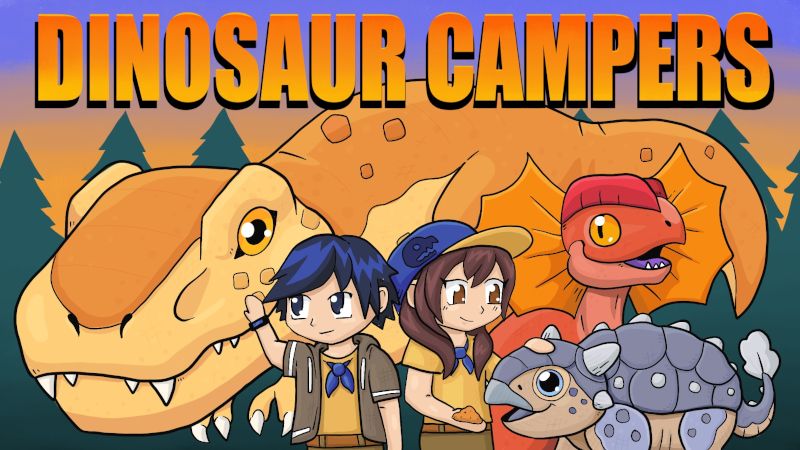Dinosaur Campers on the Minecraft Marketplace by BBB Studios Dinosaur Campers on the Minecraft Marketplace by BBB Studios