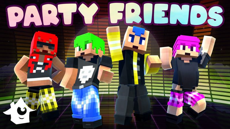 Party Friends on the Minecraft Marketplace by House of How Party Friends on the Minecraft Marketplace by House of How