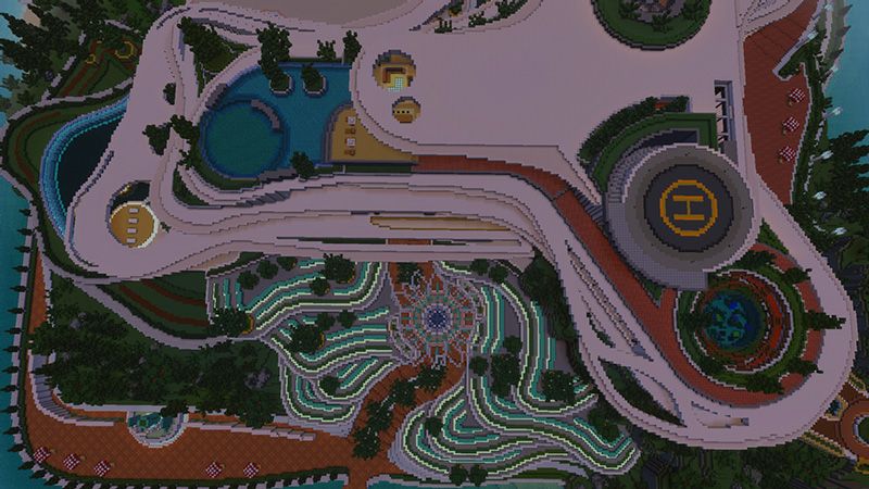 Mega Modern Mansion by Lua Studios