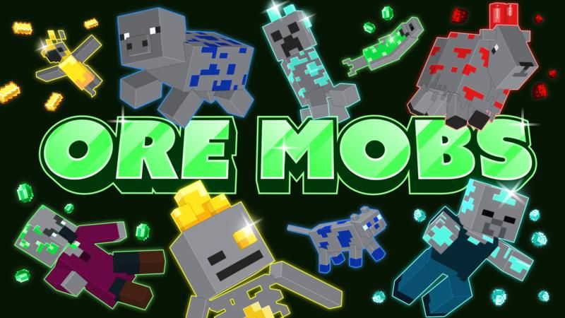 Ore Mobs on the Minecraft Marketplace by Shapescape