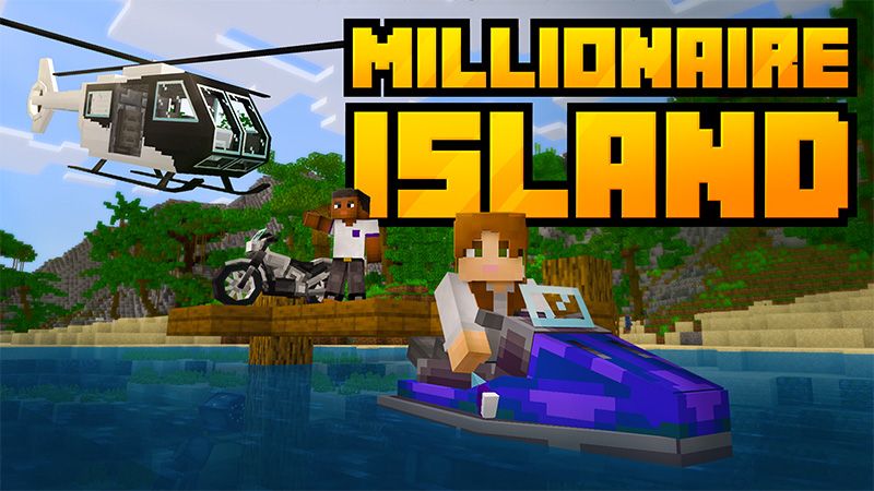 Millionaire Island on the Minecraft Marketplace by Mine-North Millionaire Island on the Minecraft Marketplace by Mine-North