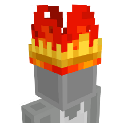 Flame Crown on the Minecraft Marketplace by Pixel Paradise