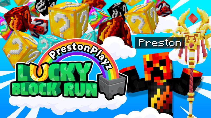 PrestonPlayz Lucky Block Run