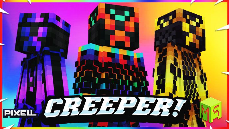 Creepers on the Minecraft Marketplace by Pixell Studio