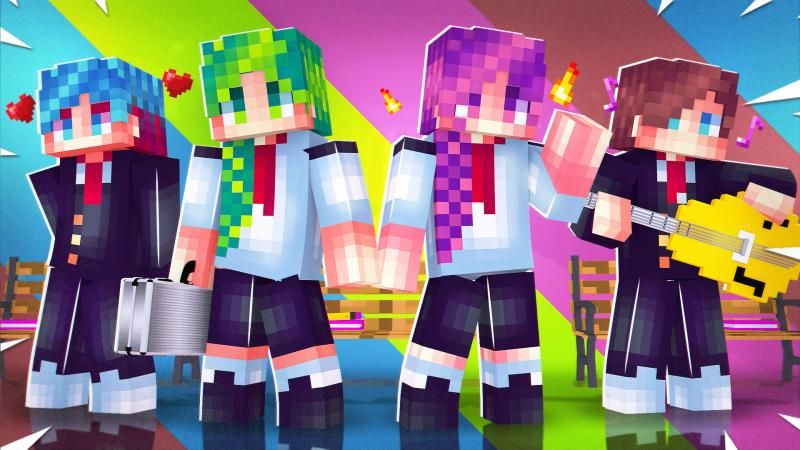 Anime School Year on the Minecraft Marketplace by Podcrash