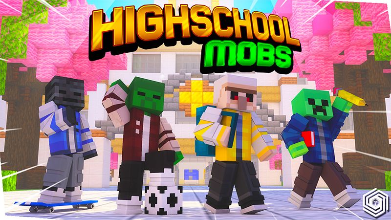 Highschool Mobs on the Minecraft Marketplace by UnderBlocks Studios Highschool Mobs on the Minecraft Marketplace by UnderBlocks Studios