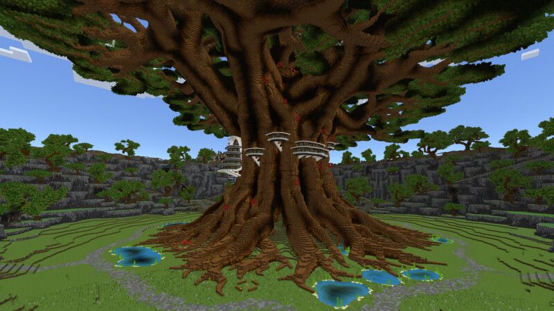 Mega Tree Mansion by CrackedCubes
