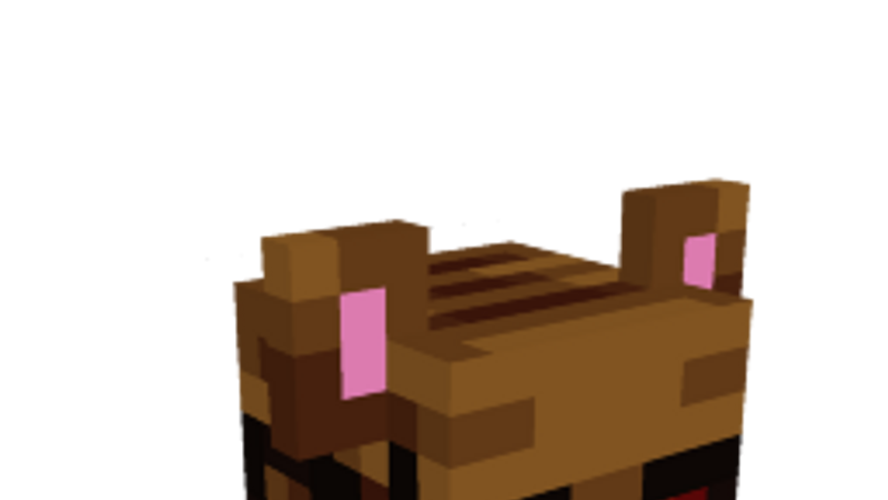 Teddy Bear Head on the Minecraft Marketplace by Street Studios