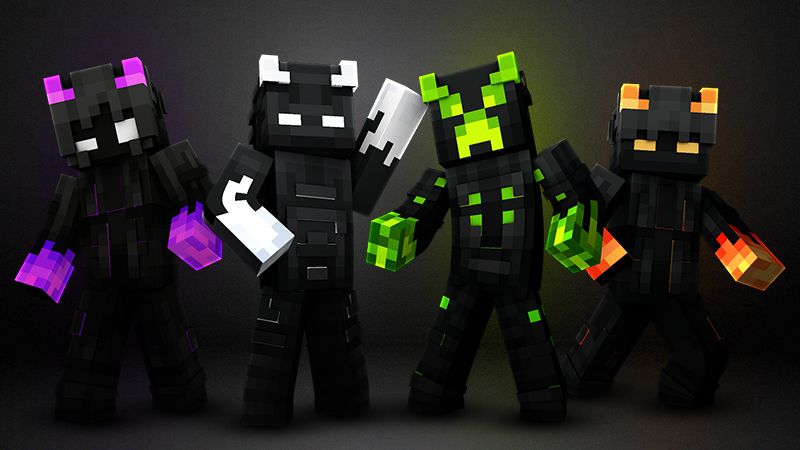 Dark Demons on the Minecraft Marketplace by The Lucky Petals