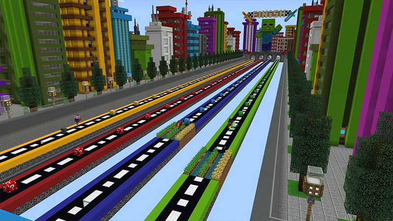 Lucky Block Race by Team VoidFeather