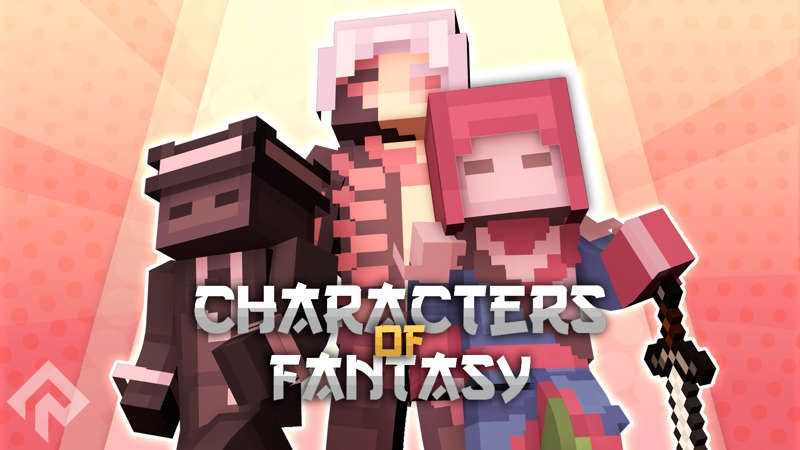 Characters of Fantasy on the Minecraft Marketplace by RareLoot Characters of Fantasy on the Minecraft Marketplace by RareLoot
