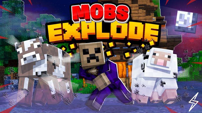 Mobs Explode on the Minecraft Marketplace by Senior Studios