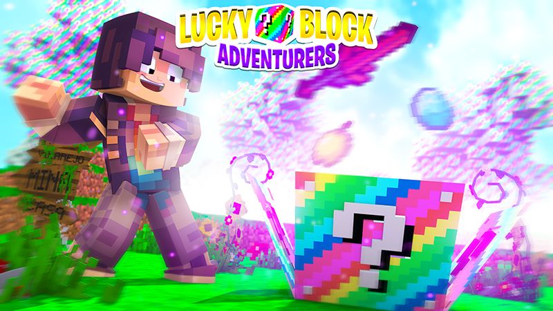 Lucky Block Adventurers on the Minecraft Marketplace by Kubo Studios