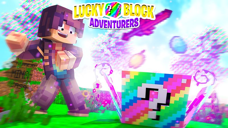Lucky Block Adventurers on the Minecraft Marketplace by Kubo Studios Lucky Block Adventurers on the Minecraft Marketplace by Kubo Studios
