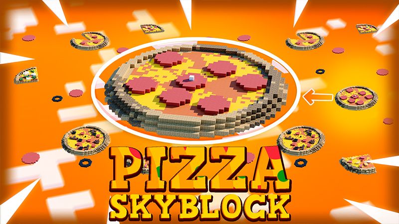 Pizza Skyblock on the Minecraft Marketplace by Odyssey Builds