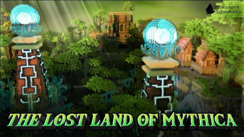 The Lost Land of Mythica on the Minecraft Marketplace by Shaliquinn's Schematics The Lost Land of Mythica on the Minecraft Marketplace by Shaliquinn's Schematics
