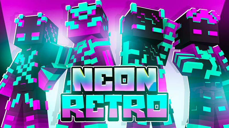 Neon Retro on the Minecraft Marketplace by The Lucky Petals