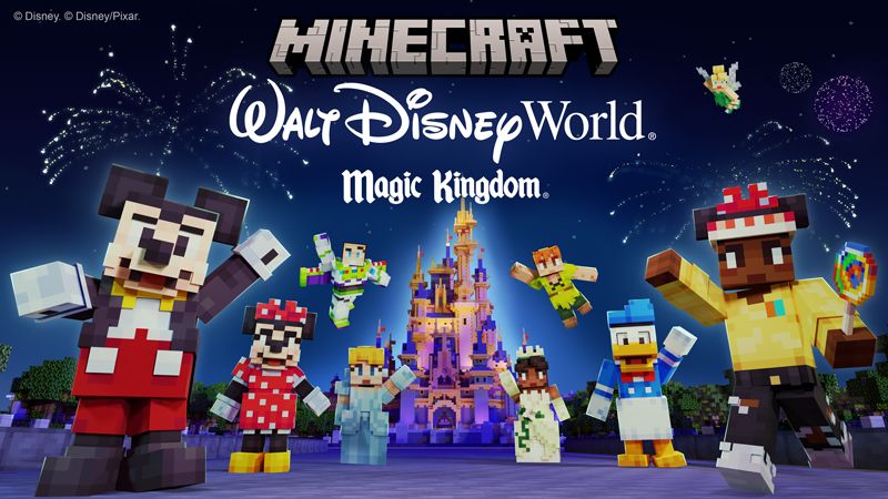 WDW Magic Kingdom Adventure on the Minecraft Marketplace by Everbloom Games WDW Magic Kingdom Adventure on the Minecraft Marketplace by Everbloom Games