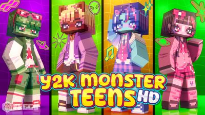 Y2K Monster Teens HD on the Minecraft Marketplace by Yeggs