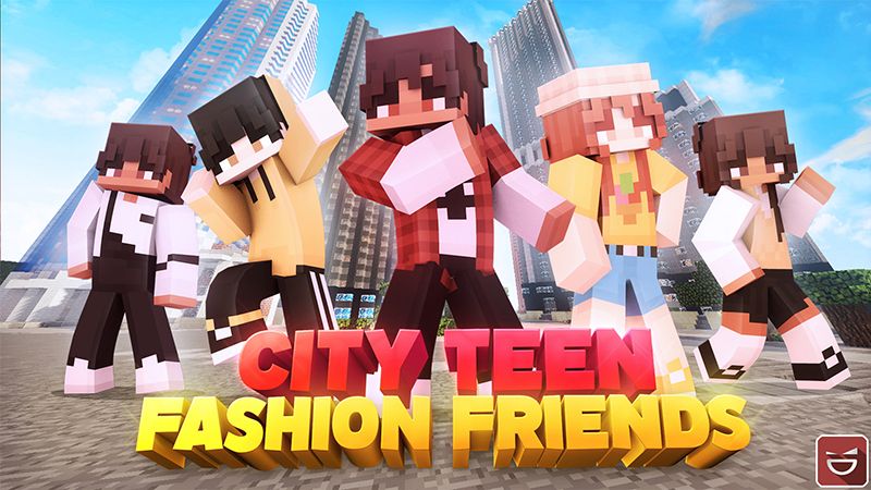 City Teen Fashion Friends on the Minecraft Marketplace by Giggle Block Studios
