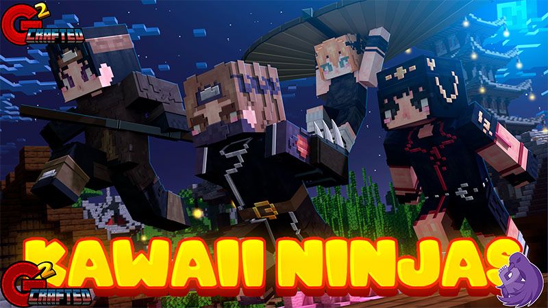 Kawaii Ninjas on the Minecraft Marketplace by G2Crafted Kawaii Ninjas on the Minecraft Marketplace by G2Crafted