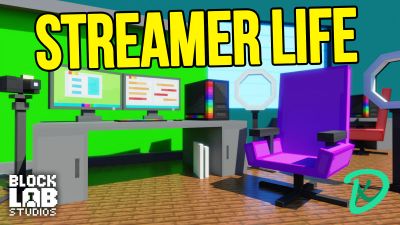 Streamer Life on the Minecraft Marketplace by BLOCKLAB Studios