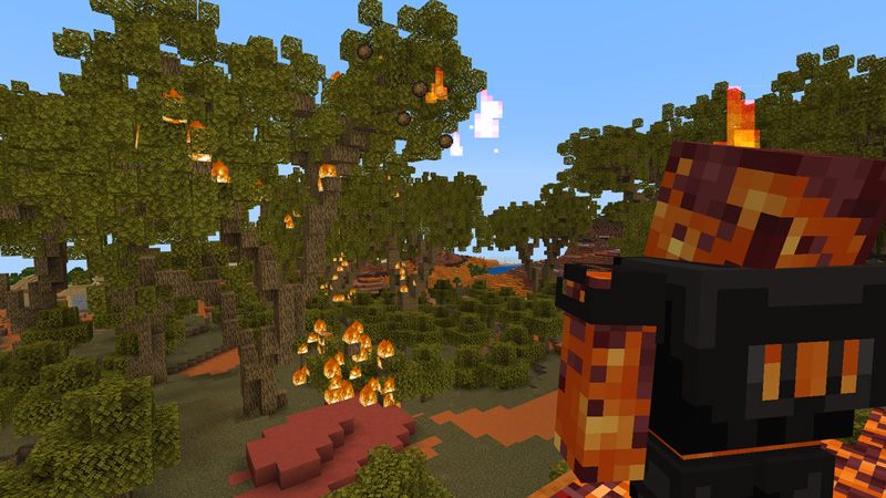 Becoming Lava Creeper by CubeCraft Games