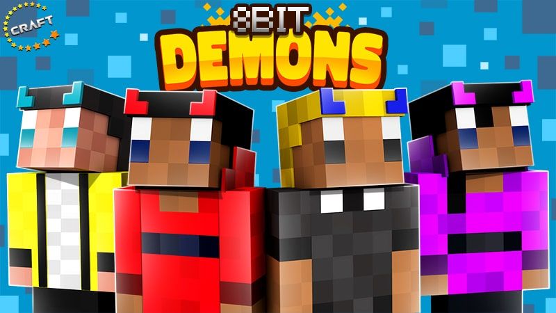 8bit Demons on the Minecraft Marketplace by The Craft Stars