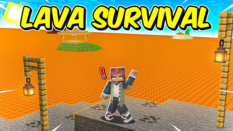 Lava Survival on the Minecraft Marketplace by Bunny Studios Lava Survival on the Minecraft Marketplace by Bunny Studios