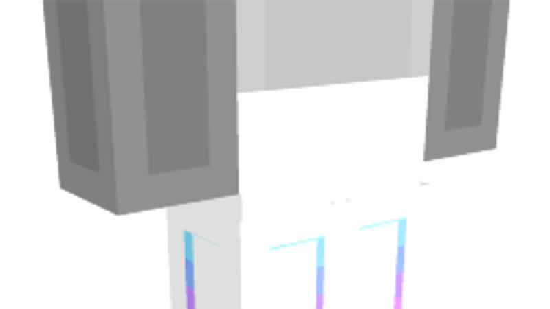 White RGB Trousers on the Minecraft Marketplace by FingerMaps