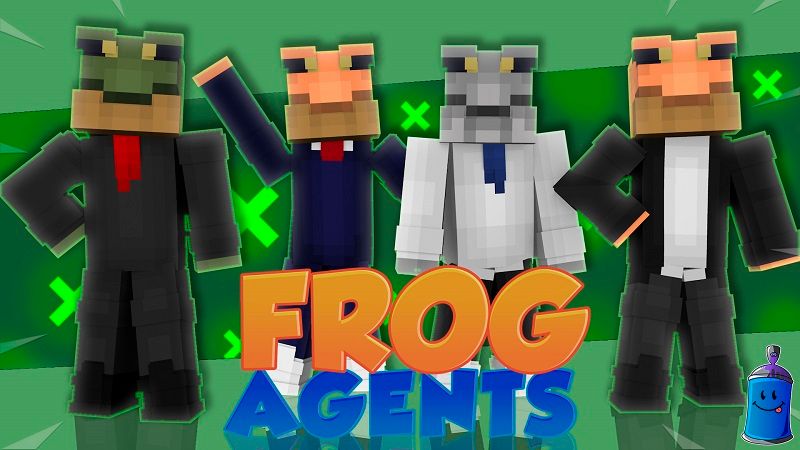 Frog Agents on the Minecraft Marketplace by Street Studios Frog Agents on the Minecraft Marketplace by Street Studios