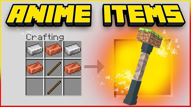 ANIME ITEMS on the Minecraft Marketplace by ChewMingo