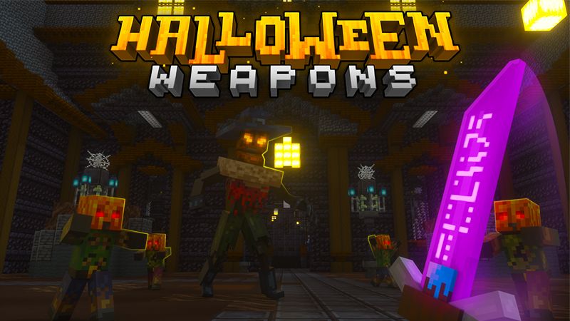 Halloween Weapons on the Minecraft Marketplace by Piki Studios Halloween Weapons on the Minecraft Marketplace by Piki Studios