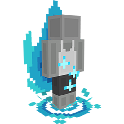Power Level Aura Blue on the Minecraft Marketplace by Spectral Studios