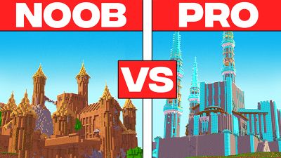 VILLAGE NOOB VS PRO on the Minecraft Marketplace by ChewMingo