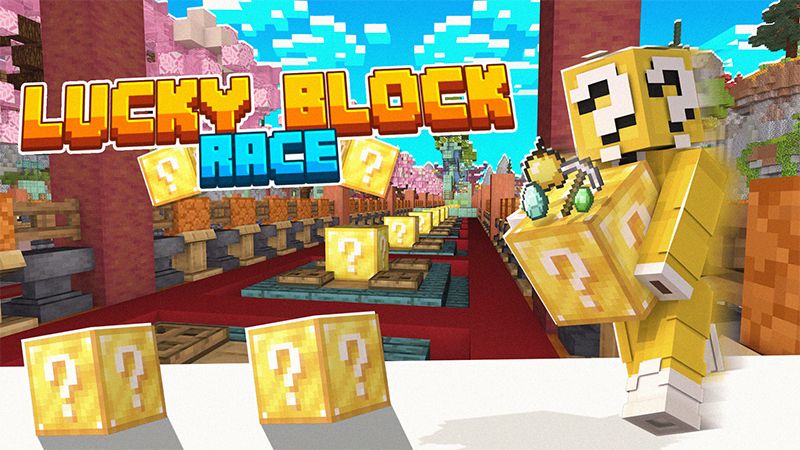 Lucky Block Race on the Minecraft Marketplace by AquaStudio