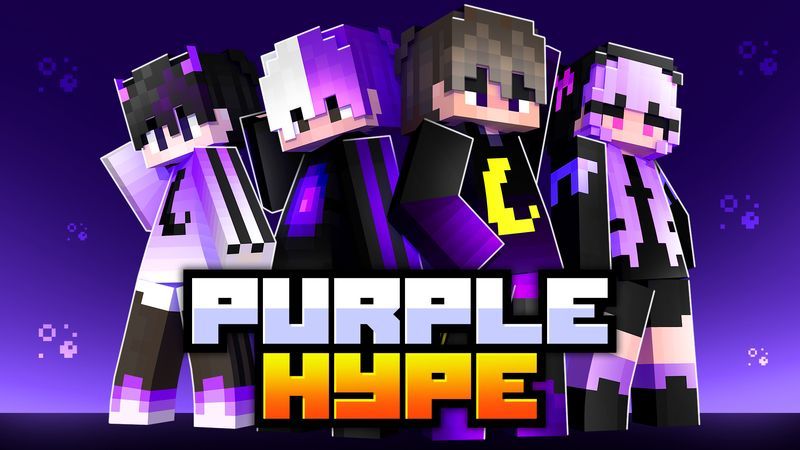 Purple Hype on the Minecraft Marketplace by Meraki