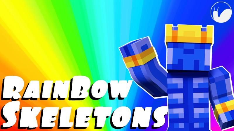 Rainbow Skeletons on the Minecraft Marketplace by Snail Studios