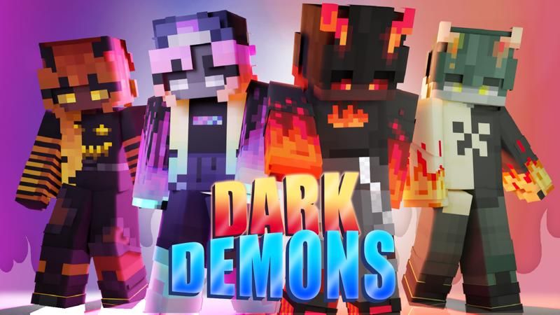 Dark Demons on the Minecraft Marketplace by 4KS Studios Dark Demons on the Minecraft Marketplace by 4KS Studios