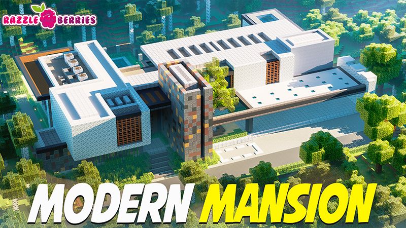 Modern Mansion on the Minecraft Marketplace by Razzleberries Modern Mansion on the Minecraft Marketplace by Razzleberries
