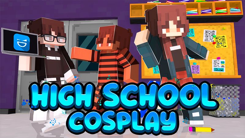 High School Cosplay on the Minecraft Marketplace by Giggle Block Studios High School Cosplay on the Minecraft Marketplace by Giggle Block Studios